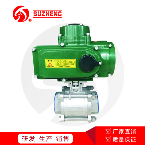 Q911F電動絲扣(kou)球閥