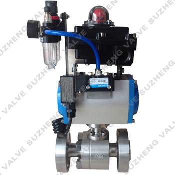 氣動(dòng)法蘭高壓球(qiú)閥