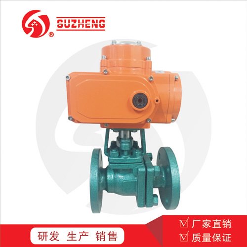 Q941F46電動襯(chen)氟球閥