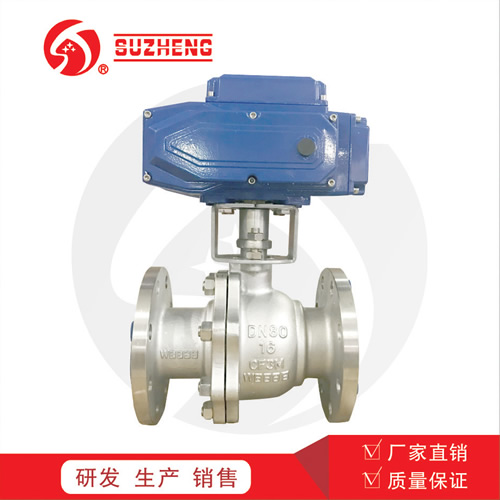 Q941F電動不(bu)鏽鋼球閥